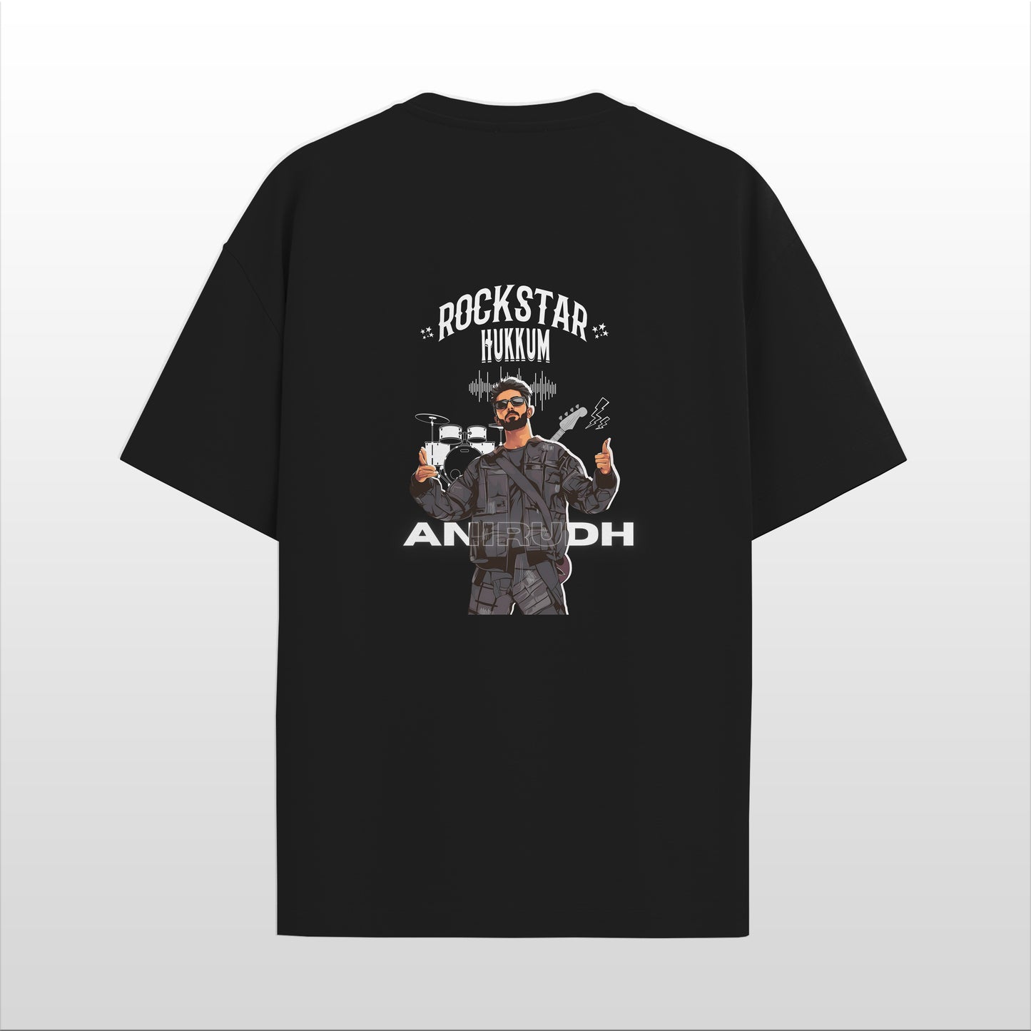 Anirudh Hukum Tour – Unisex Oversize T-Shirt